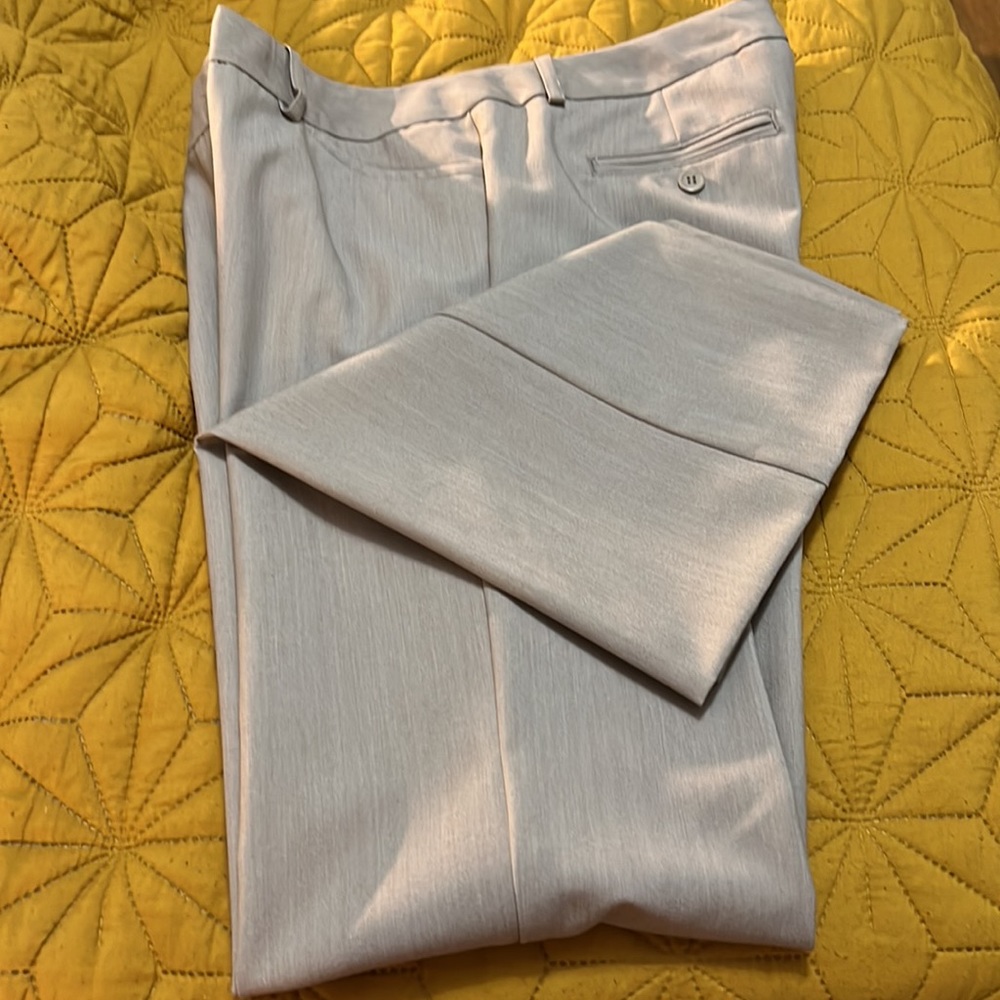 EUC Taupe/Tan Worthington Wide Leg Trousers Size 8